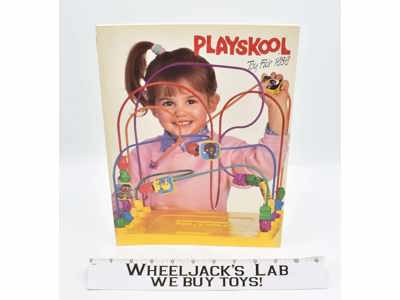 PLAYSKOOL 1989 Toy Fair Employee Dealer Catalog INFANT & PRESCHOOL TOYS
