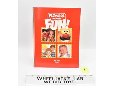 PLAYSKOOL 1990 #1 Toy Fair Employee Dealer Catalog INFANT & PRESCHOOL TOYS