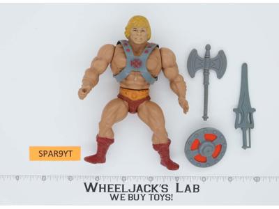 He-Man 100% Complete He-Man Masters of the Universe MOTU Mattel 1982 Vintage