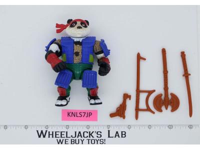 Panda Khan 100% Complete Teenage Mutant Ninja Turtles TMNT 1990 Playmates