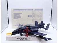 Cobra Rattler W/ Wild Weasel Complete GI Joe 1984 Hasbro Action Figure Vehicle