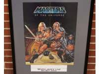 He-Man Poster 21.25x15.75 Masters of the Universe MOTU 1987 Mattel by Earl Norem
