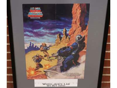 He-Man Poster #17 21.25x15.75 Masters of the Universe MOTU 1986 Mattel Norem