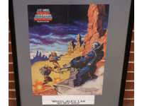 He-Man Poster #17 21.25x15.75 Masters of the Universe MOTU 1986 Mattel Norem