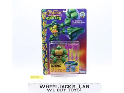 Raphael Teenage Mutant Ninja Turtles Coil Force TMNT 1996 Playmates NEW MOSC