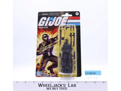 Snake Eyes GI Joe Retro Collection 2020 Hasbro Action Figure NEW MOSC SEALED