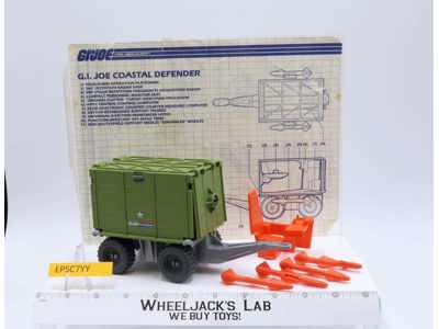 Coastal Defender 100% Complete GI Joe 1987 Hasbro Vintage Vehicle