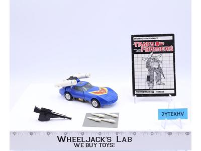 Tracks 100% Complete 1985 Vintage Hasbro G1 Transformers Action Figure