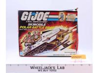 Ski Mobile Polar Battle Bear 100% Complete GI Joe 1983 Hasbro Action Figure