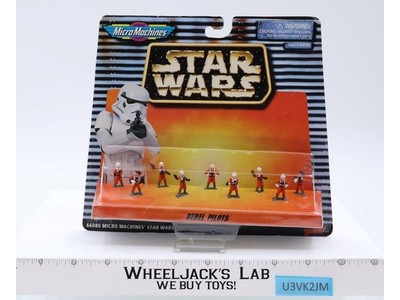#66080 Rebel Pilots Star Wars Micro Machines 1996 Galoob NEW SEALED