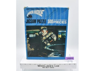 V.I.N. Cent. Complete The Black Hole Puzzle Whitman Vintage 1979 Walt Disney