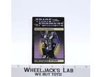 Skywarp Instructions Manual Booklet 1985 Hasbro G1 Transformers