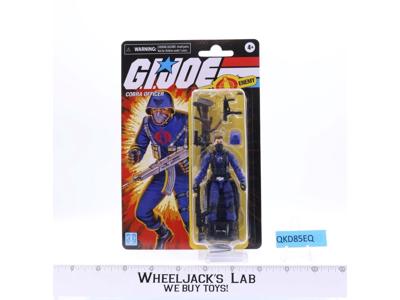 Cobra Officer GI Joe Retro Collection 2021 Hasbro Action Figure NEW MOSC SEALED