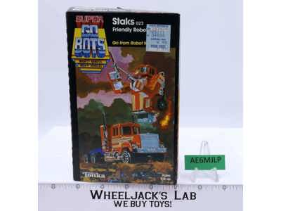 Staks 100% Complete W/Box 1984 Super Gobots Go-Bots Bandai Tonka