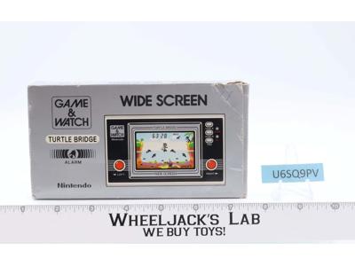 Nintendo Turtle Bridge 1982 Game & Watch Handheld w/ Manual TL-28 WORKS