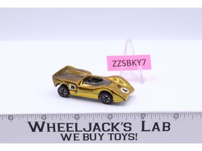 McLaren M6A Spectraflame Gold 1969 Redline Hot Wheels Mattel Vintage RL