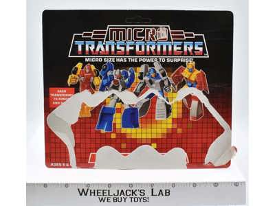 Race Car Patrol Cardback 1988 Vintage Hasbro G1 Transformers Action Figure