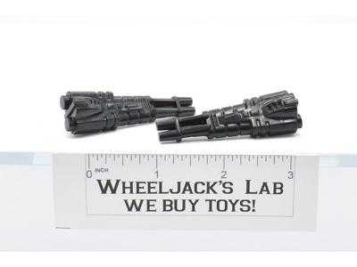 Micromaster Skystalker Double Lasers Guns 2x 1989 G1 Transformers Action Figure