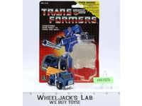 Pipes 100% Complete W/CARDBACK & BUBBLE 1985 G1 Transformers Vintage Figure