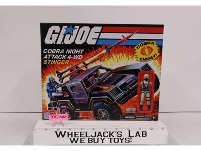 Cobra Stinger W/ Driver G.I. Joe 2022 Hasbro Action Figure Vehicle NEW SEALED