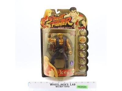 Ken Street Fighter Round 1 Alpha 3 1999 Capcom Resaurus Player 3 Repaint NEW