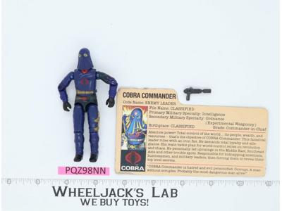 Cobra Commander V2 MAIL AWAY 100% Complete G.I. Joe 1984 Hasbro Vintage Figure