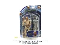 Desert Combat Teal'c Stargate SG-1 Series 4 MOSC Diamond Select Toys Figure 2007