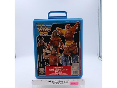 Figure Collector's Case WWE WWF Wrestling Titan Sports 1991 Hasbro Storage Case