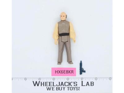 Lobot 100% Complete Star Wars ESB 1980 Kenner Vintage Action Figure NO REPRO