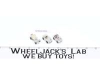 Lot of 3 Clear Trucks 1988-89 Vintage Galoob Micro Machines