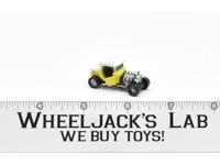 Deluxe Ford T Bucked Roadster Yellow 1988 Vintage Galoob Micro Machines