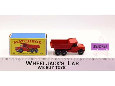 Dodge Dumper Truck 48 Lesney Matchbox Series 1960's Made In England