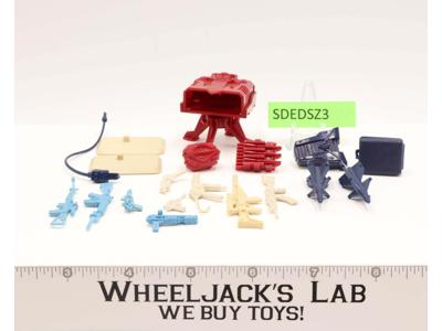 Lot Battle Gear Accessory 4 Set 10 1986 Weapons G.I. Joe Vintage