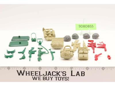 Lot Battle Gear Accessory 3 Set 2 Complete 1985 Weapons G.I. Joe Vintage