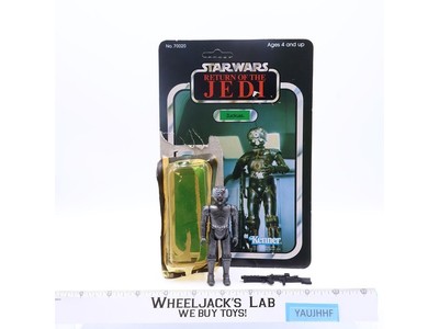 Zuckuss 100% Complete 65 Back-B Star Wars ROTJ 1983 Kenner Figure NO REPRO