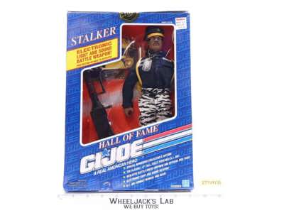 Stalker Hall of Fame GI Joe 12" Figure MISB ELECTRONIC 1992 Hasbro Action Figure