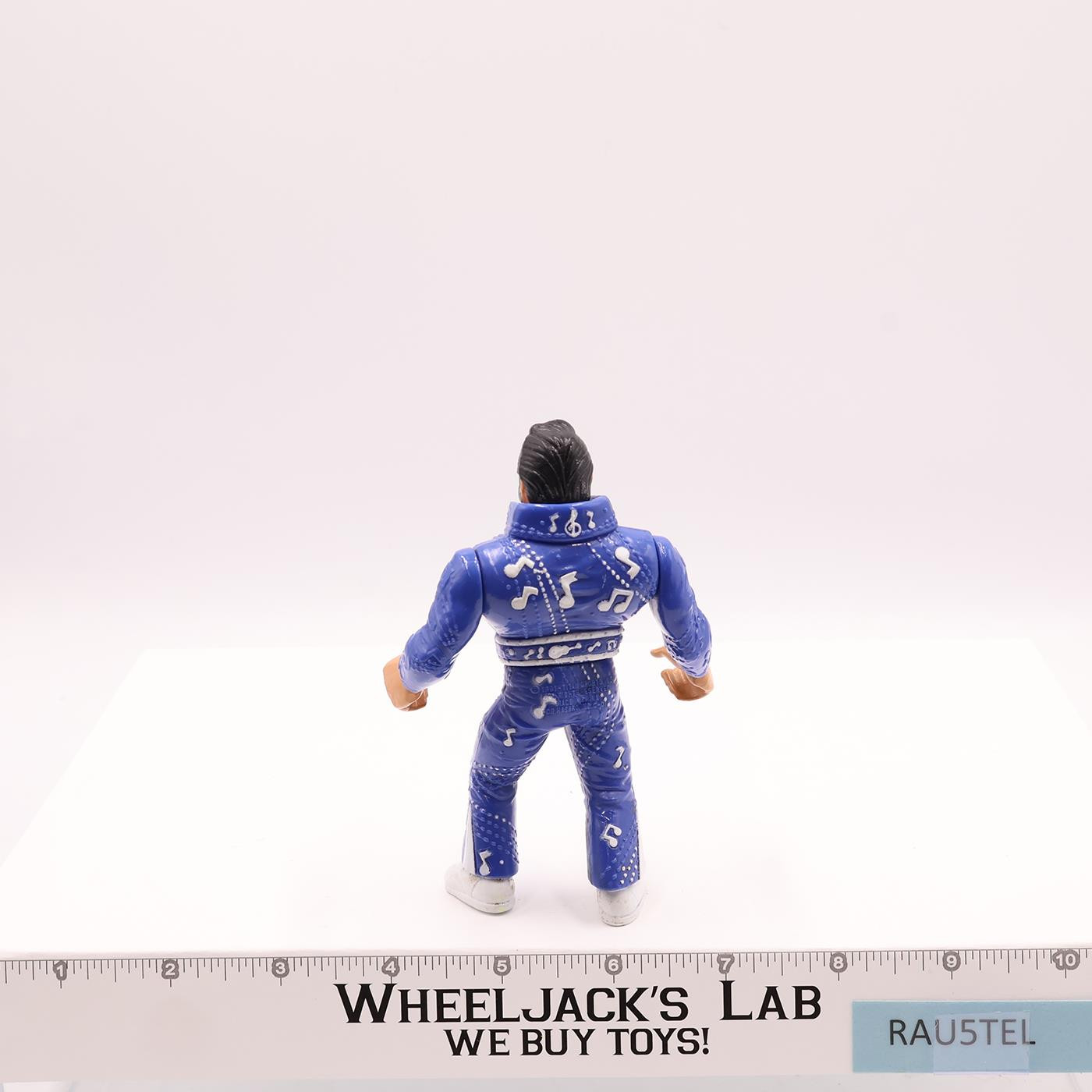 Honky Tonk Man 100% Complete W/CARDBACK 1990 WWF Wrestling Hasbro Action Figures