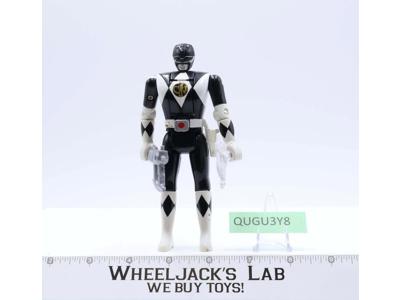 Auto Morphin Zack Black Ranger Power Rangers 1993 Bandai Vintage Complete