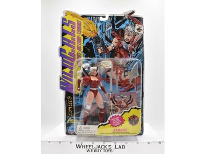 Zealot Fierce Kherubim Warrior WildC.A.T.S 1994 Playmates Toys MOSC Figure