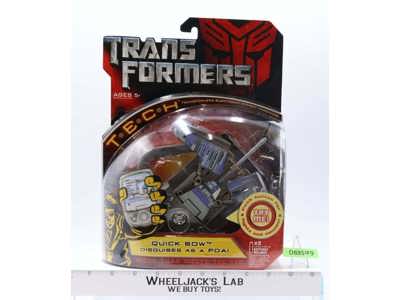 Quick Bow Disguises as a PDA Transformers Movie TECH RID 2007 Hasbro NEW MOSC