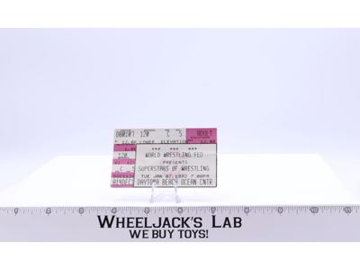 WWF Superstars of Wrestling Ticket Stub Daytona Beach Ocean Cntr 1-7-1992