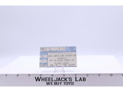 WWF The Royal Rumble Wrestling Ticket Stub Orlando Arena 1990 NICE! 1-21-1990