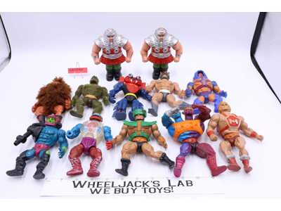 Lot of 12 He-Man Masters Of The Universe MOTU Vintage 1980s Mattel Figures