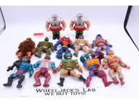 Lot of 12 He-Man Masters Of The Universe MOTU Vintage 1980s Mattel Figures