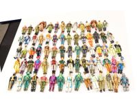 Lot of 73 GI Joe Figures Hasbro 1980's Vintage Action Figures UNBROKEN