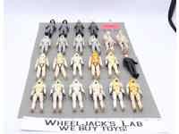 Lot of 22 Star Wars 1970s-1980s Kenner Vintage Action Figures