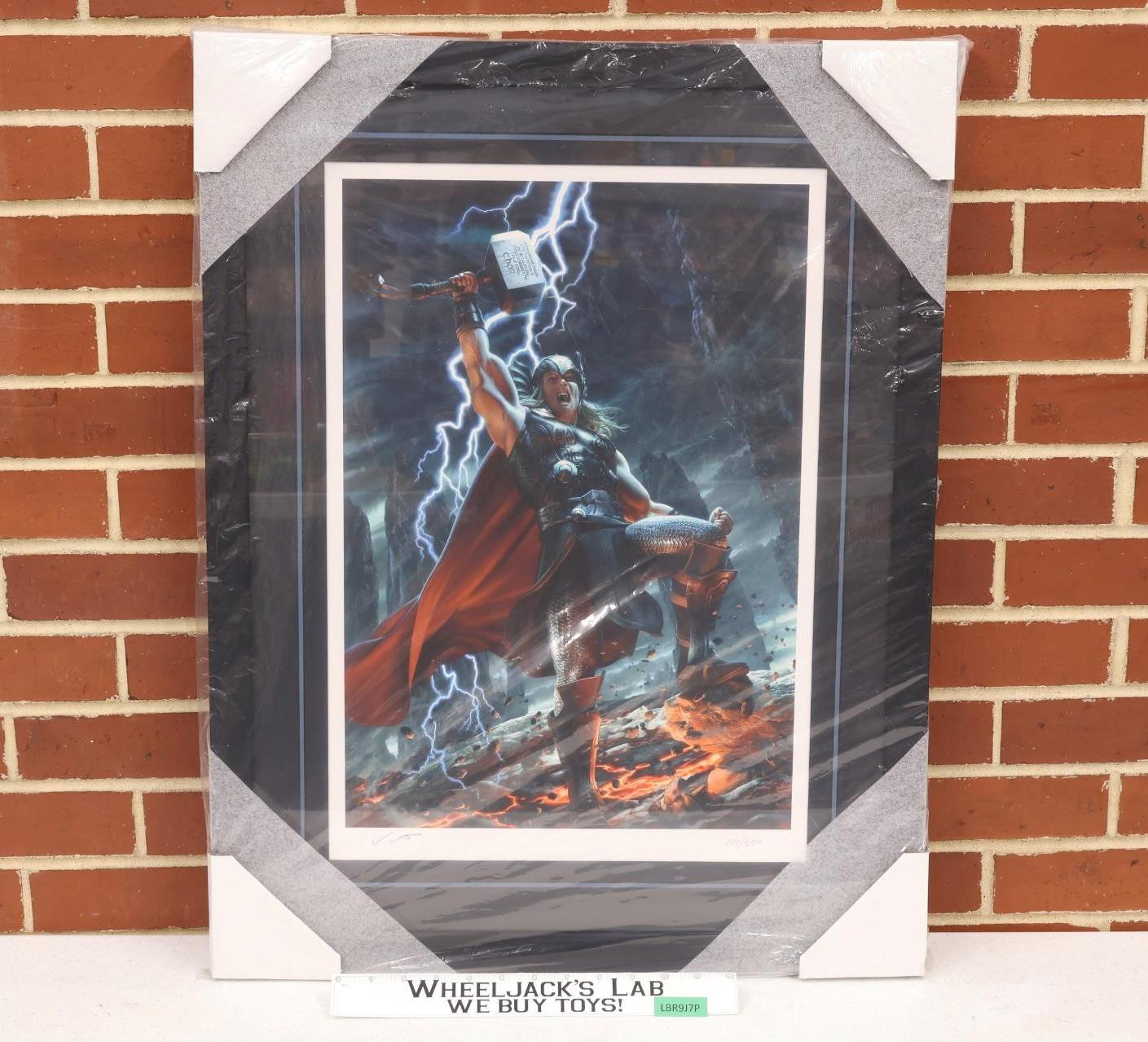 Thor Breaker of Brimstone Jerry Vanderstelt Art Print Framed Giclée 208/350
