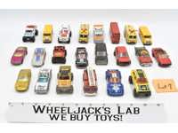 Car Lot of 22 #7 Vintage Matchbox Vehicles With Carry Case