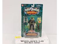 Black Ranger 100% Complete Power Rangers Wild Force 2002 Bandai Action Figure