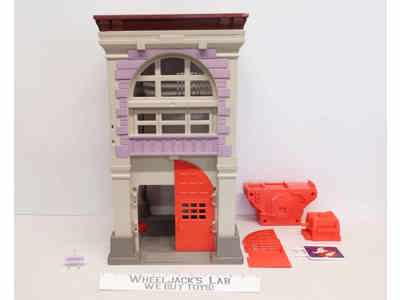 Firehouse Headquarters 100% Complete The Real Ghostbusters 1987 Kenner Playset